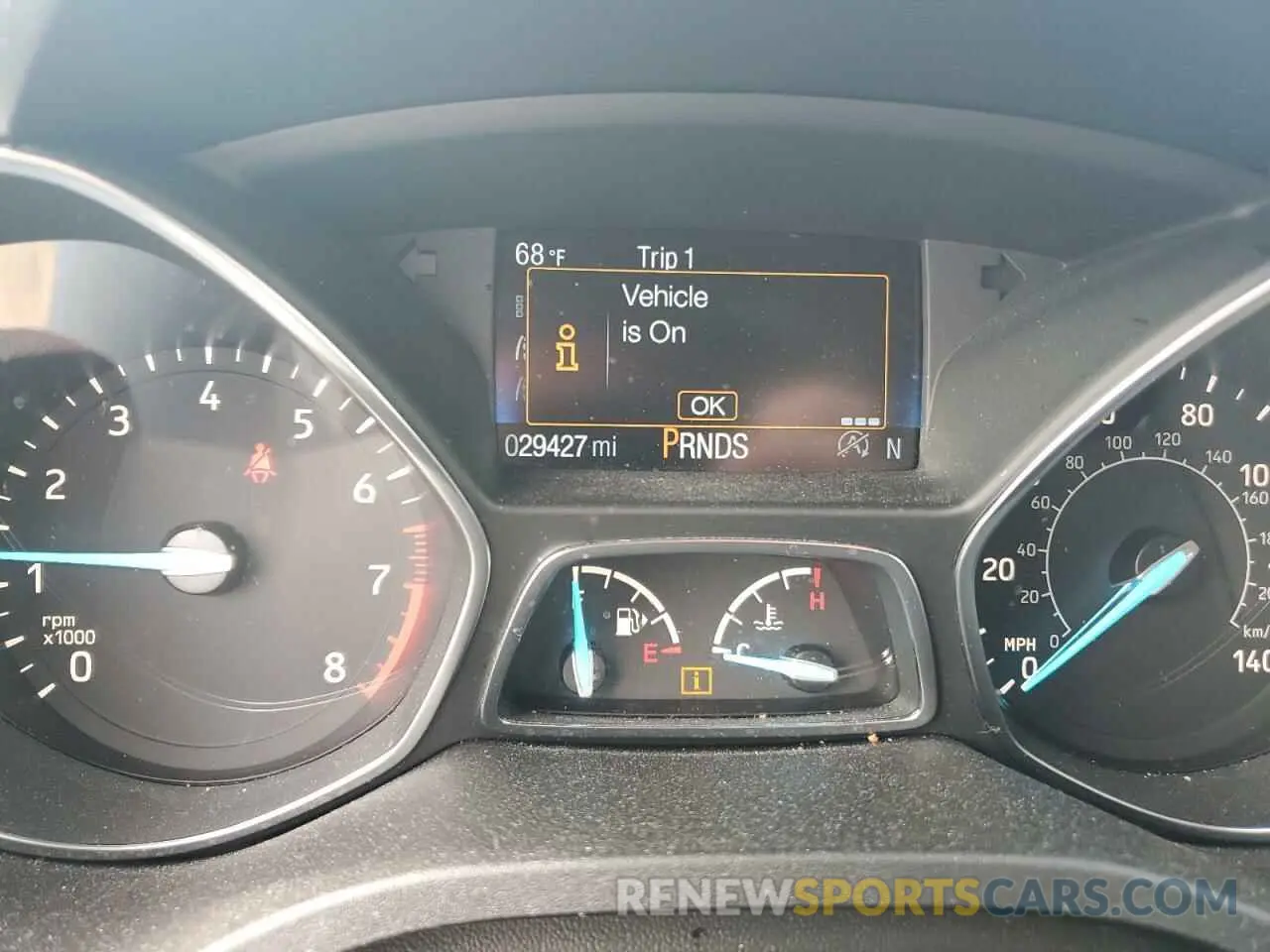 9 Photograph of a damaged car 1FMCU9GDXKUC54496 FORD ESCAPE 2019