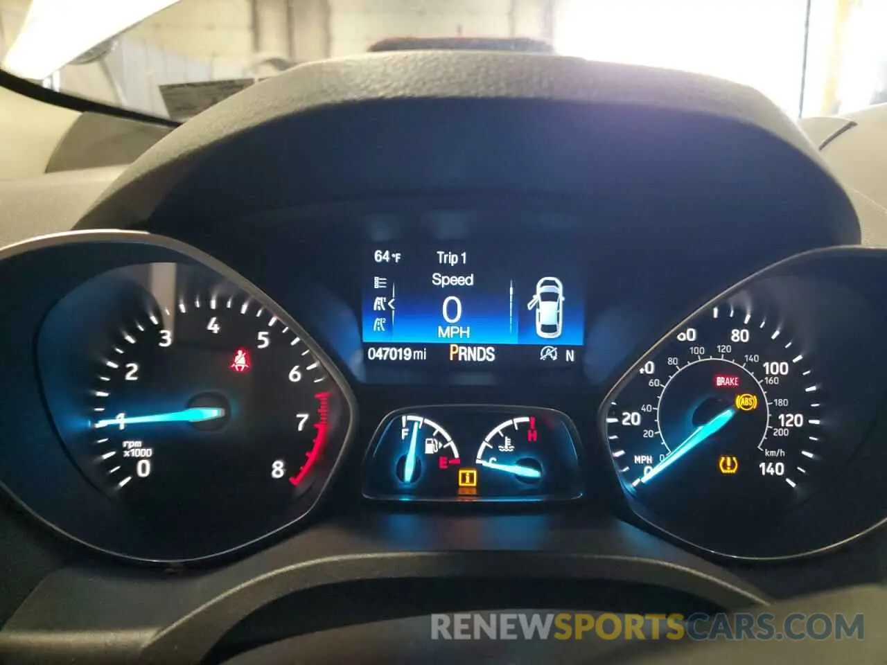9 Photograph of a damaged car 1FMCU9HD0KUA58291 FORD ESCAPE 2019
