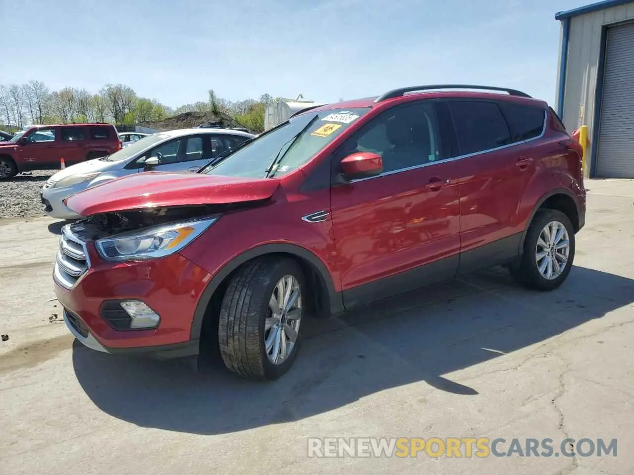 1 Photograph of a damaged car 1FMCU9HD0KUB43745 FORD ESCAPE 2019