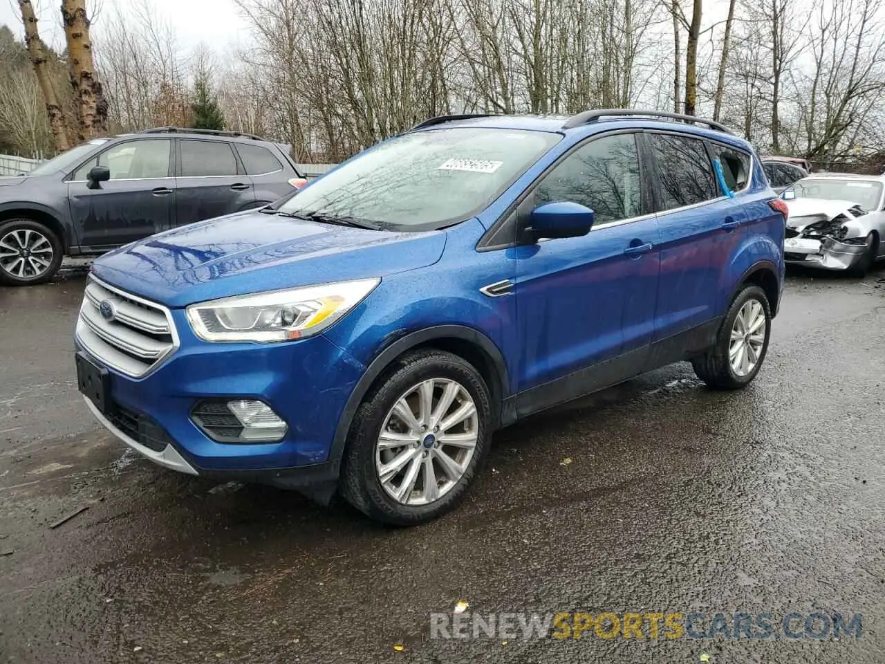 1 Photograph of a damaged car 1FMCU9HD0KUB52929 FORD ESCAPE 2019