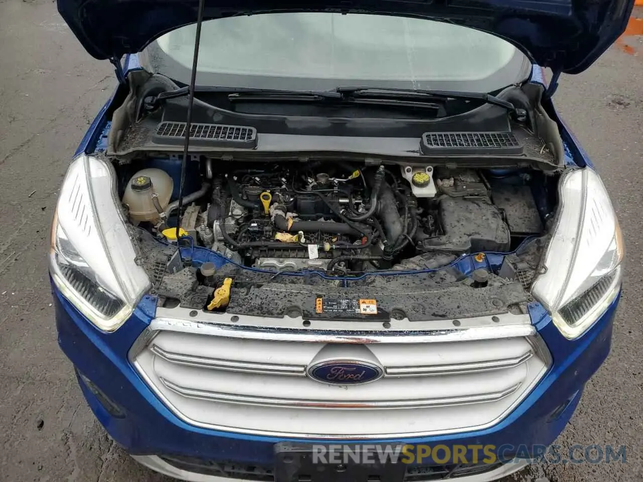 12 Photograph of a damaged car 1FMCU9HD0KUB52929 FORD ESCAPE 2019
