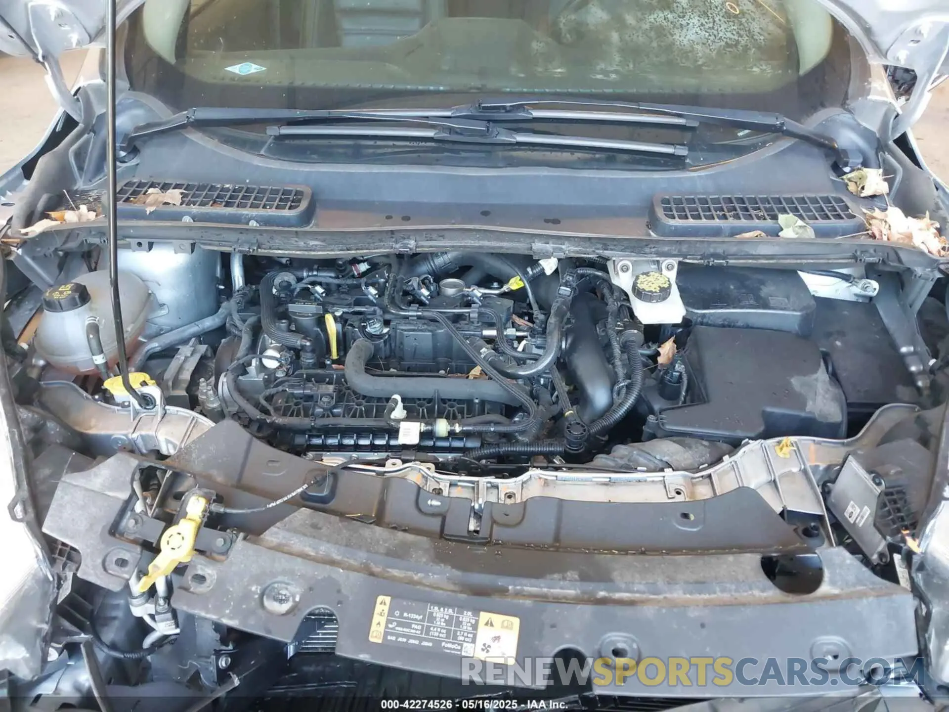 10 Photograph of a damaged car 1FMCU9HD1KUA52418 FORD ESCAPE 2019