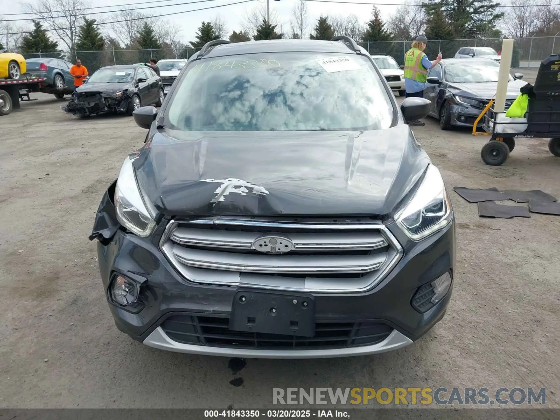 13 Photograph of a damaged car 1FMCU9HD1KUB75409 FORD ESCAPE 2019