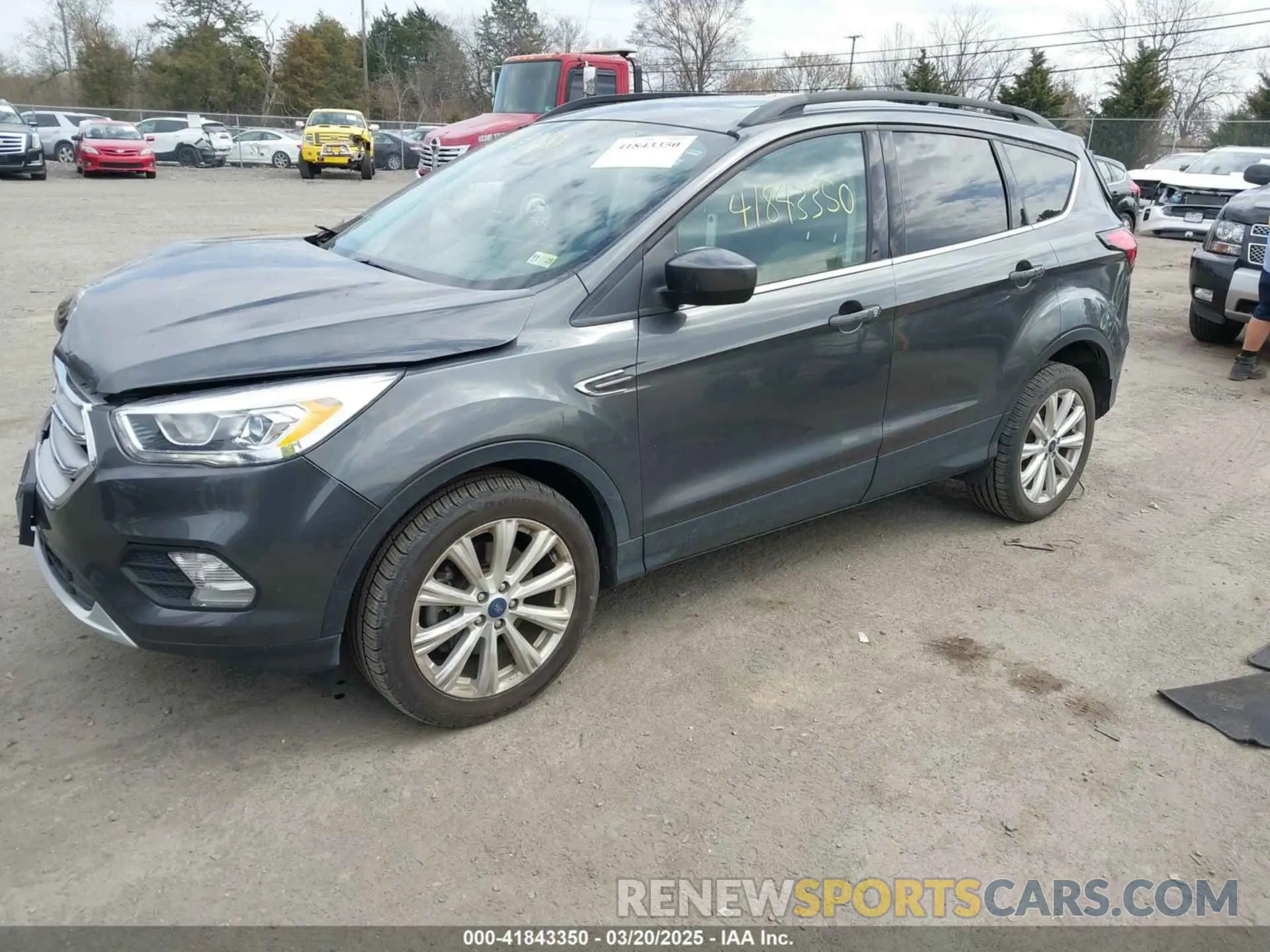 2 Photograph of a damaged car 1FMCU9HD1KUB75409 FORD ESCAPE 2019