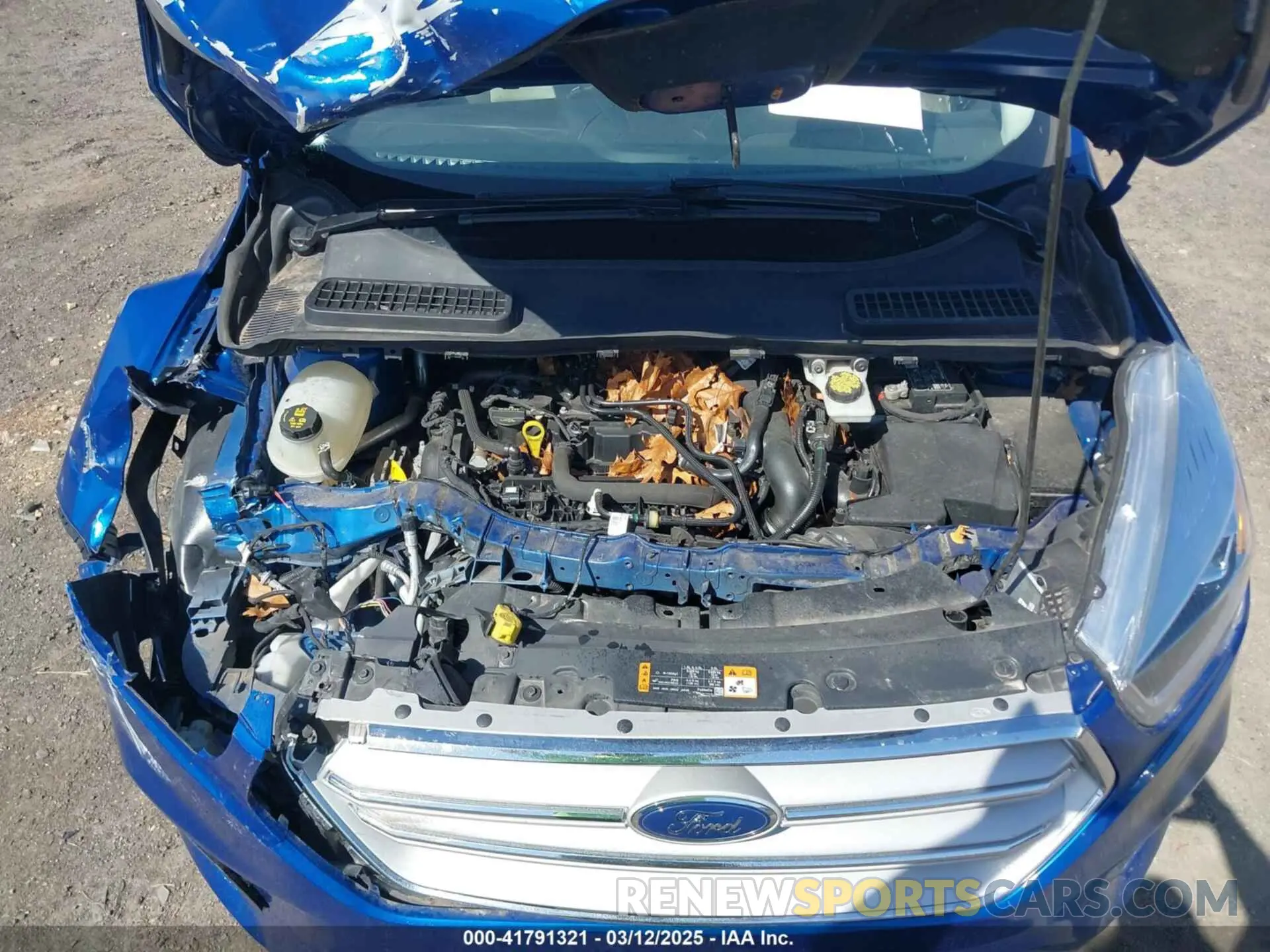 10 Photograph of a damaged car 1FMCU9HD2KUB52835 FORD ESCAPE 2019