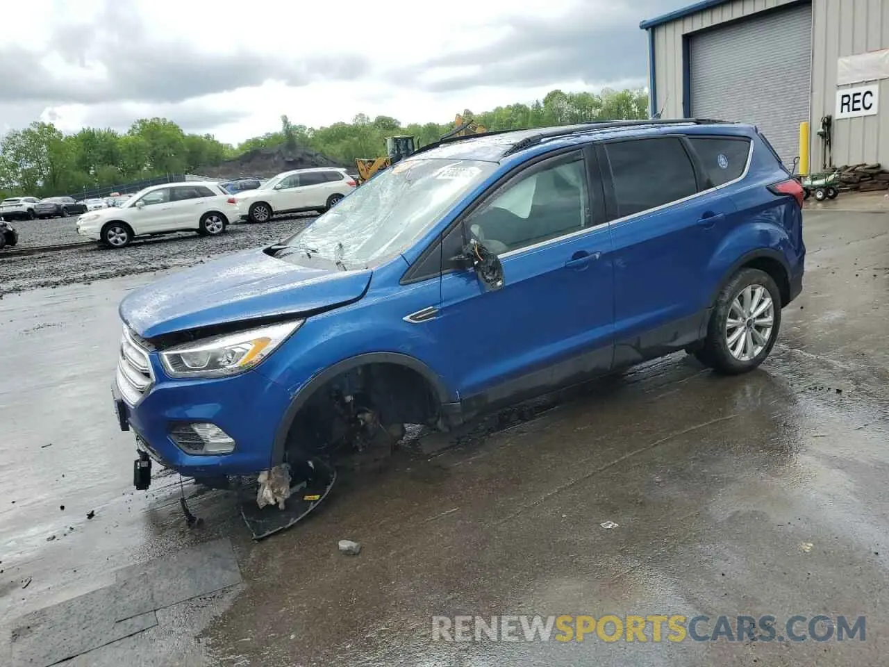 1 Photograph of a damaged car 1FMCU9HD3KUA58267 FORD ESCAPE 2019