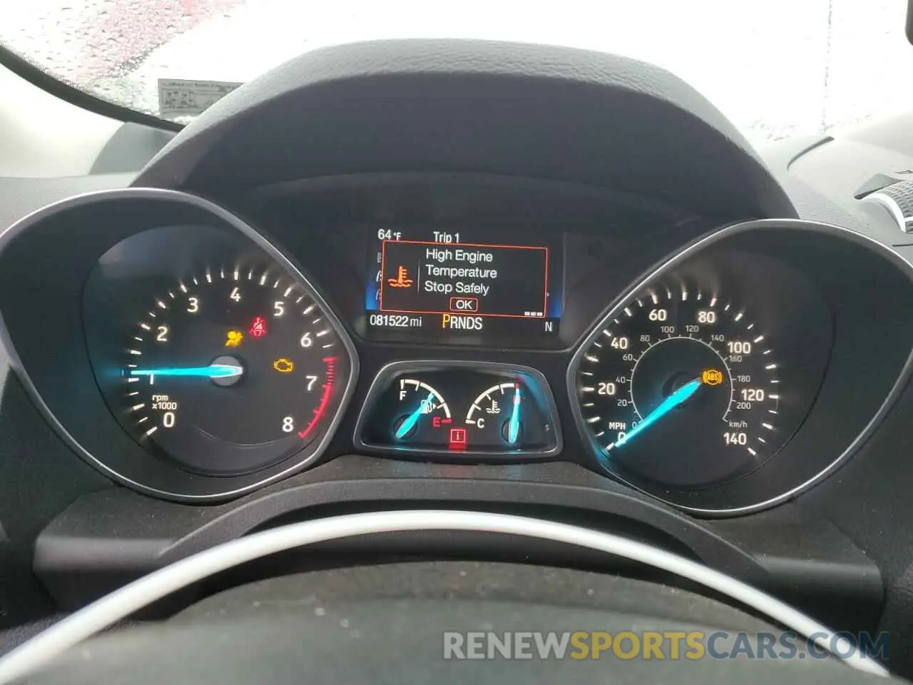 9 Photograph of a damaged car 1FMCU9HD3KUA68989 FORD ESCAPE 2019