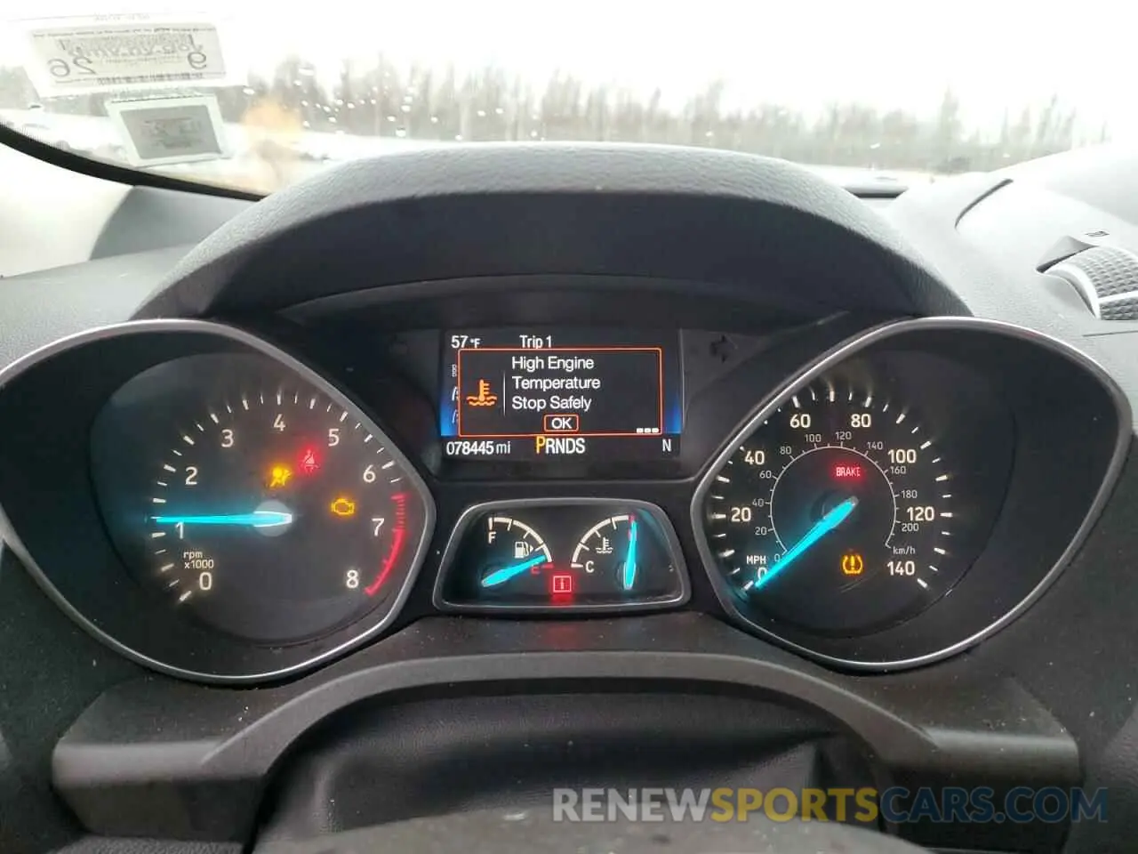 9 Photograph of a damaged car 1FMCU9HD4KUA76213 FORD ESCAPE 2019
