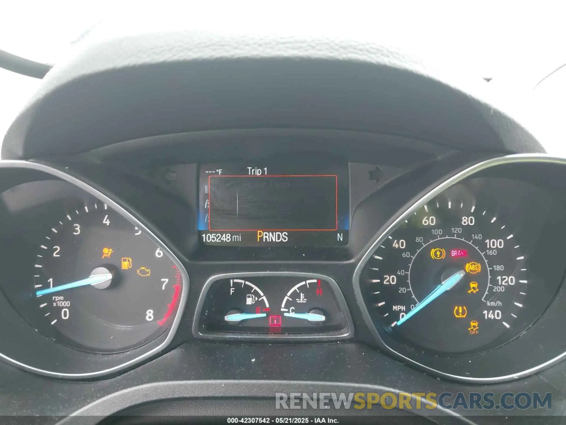 7 Photograph of a damaged car 1FMCU9HD4KUC01419 FORD ESCAPE 2019