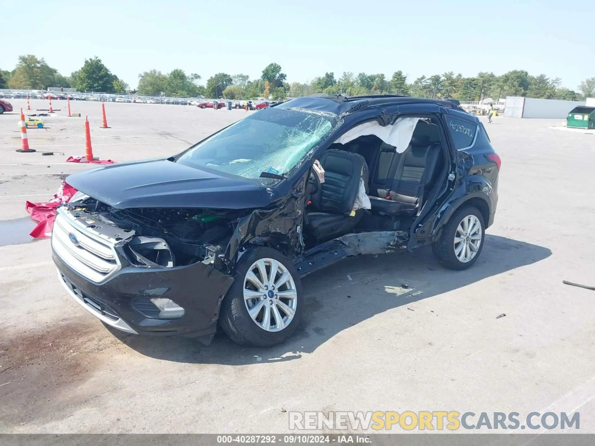 2 Photograph of a damaged car 1FMCU9HD5KUA01097 FORD ESCAPE 2019