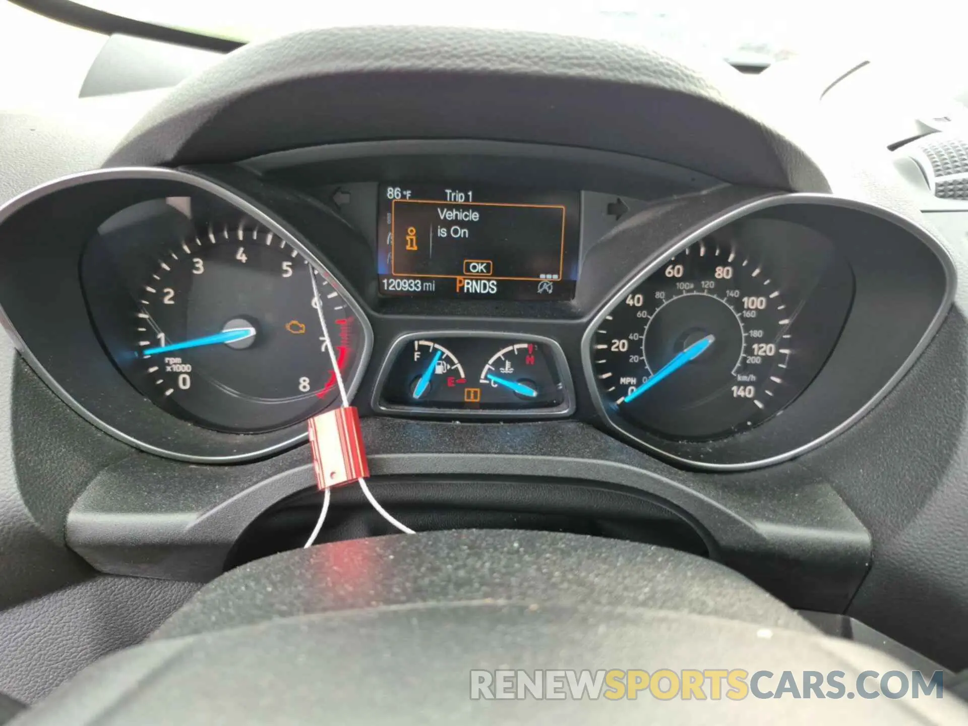 8 Photograph of a damaged car 1FMCU9HD5KUC07861 FORD ESCAPE 2019