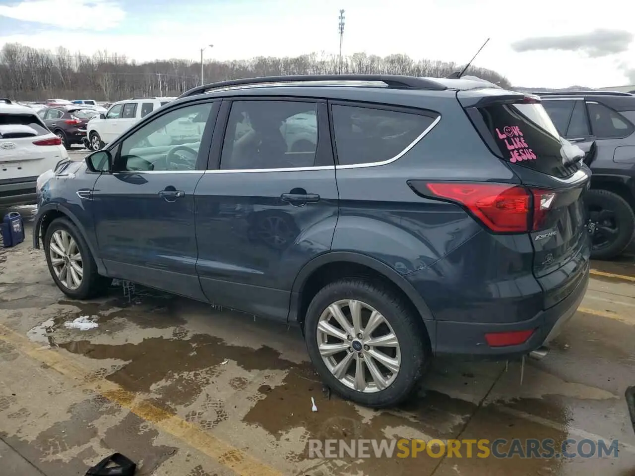2 Photograph of a damaged car 1FMCU9HD6KUA26039 FORD ESCAPE 2019
