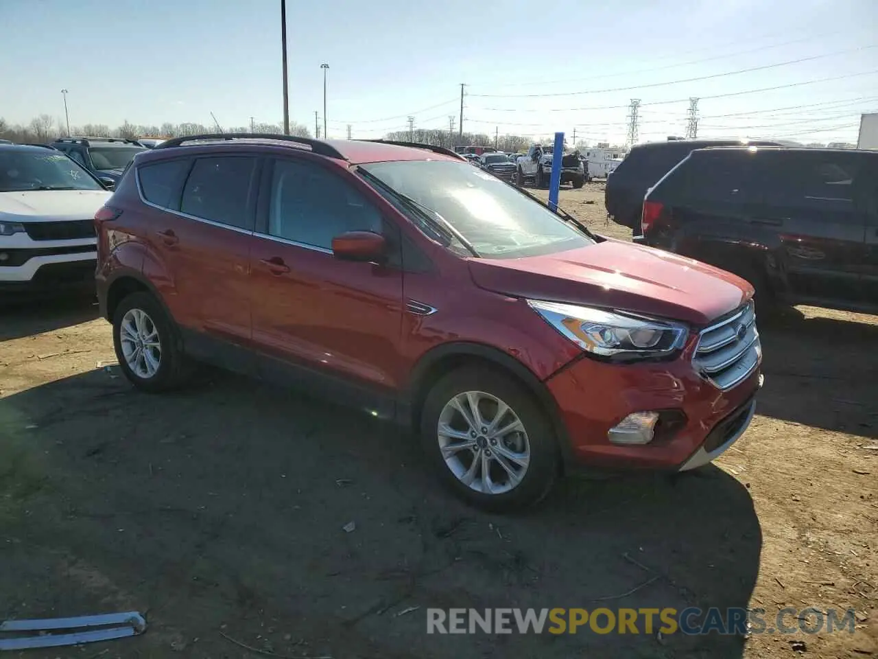 4 Photograph of a damaged car 1FMCU9HD6KUA42953 FORD ESCAPE 2019