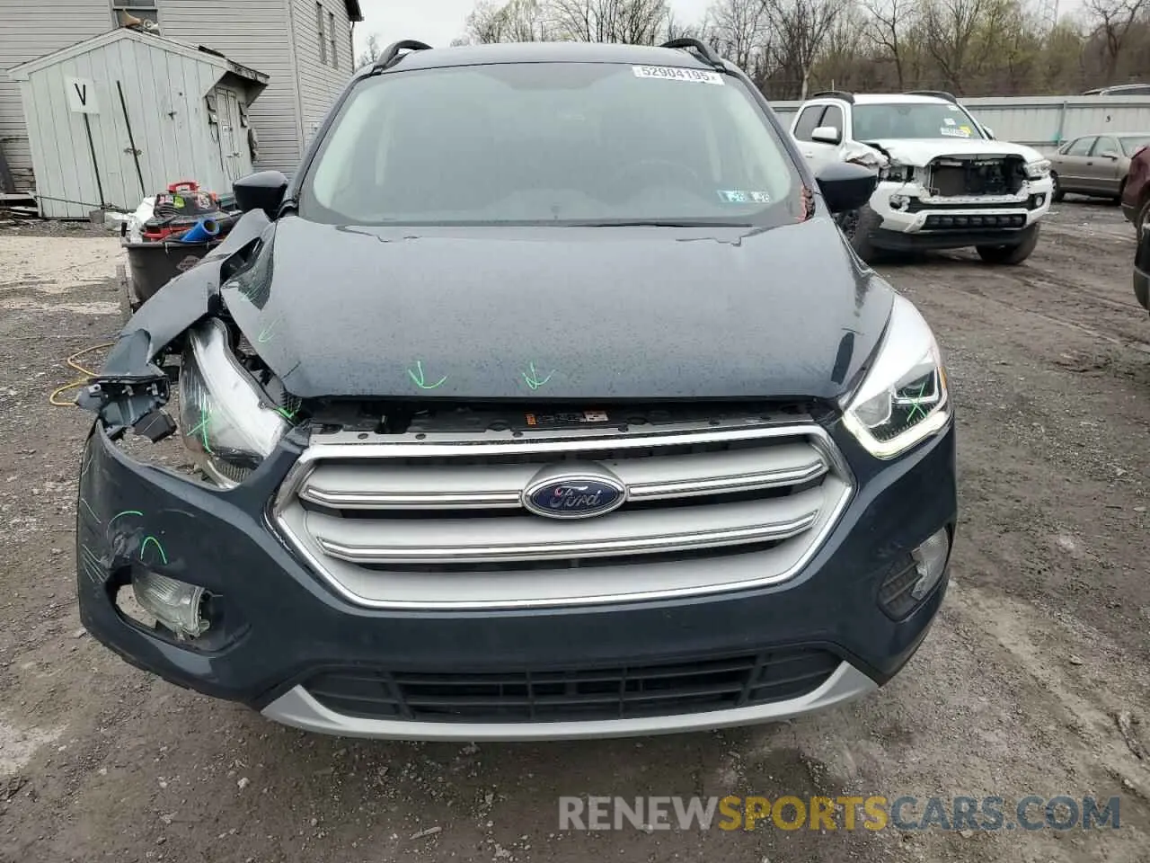 5 Photograph of a damaged car 1FMCU9HD6KUA43956 FORD ESCAPE 2019