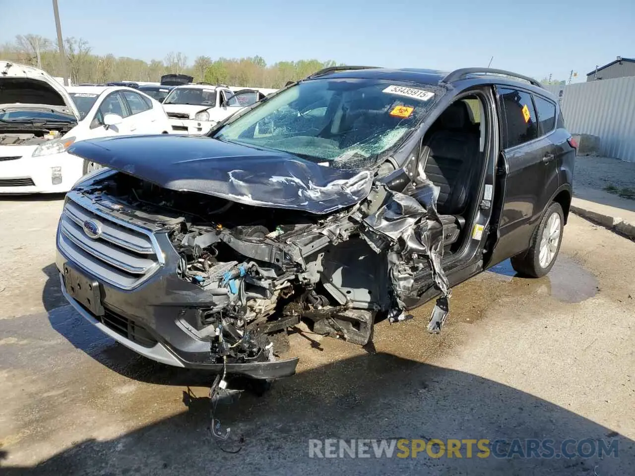1 Photograph of a damaged car 1FMCU9HD6KUA69439 FORD ESCAPE 2019