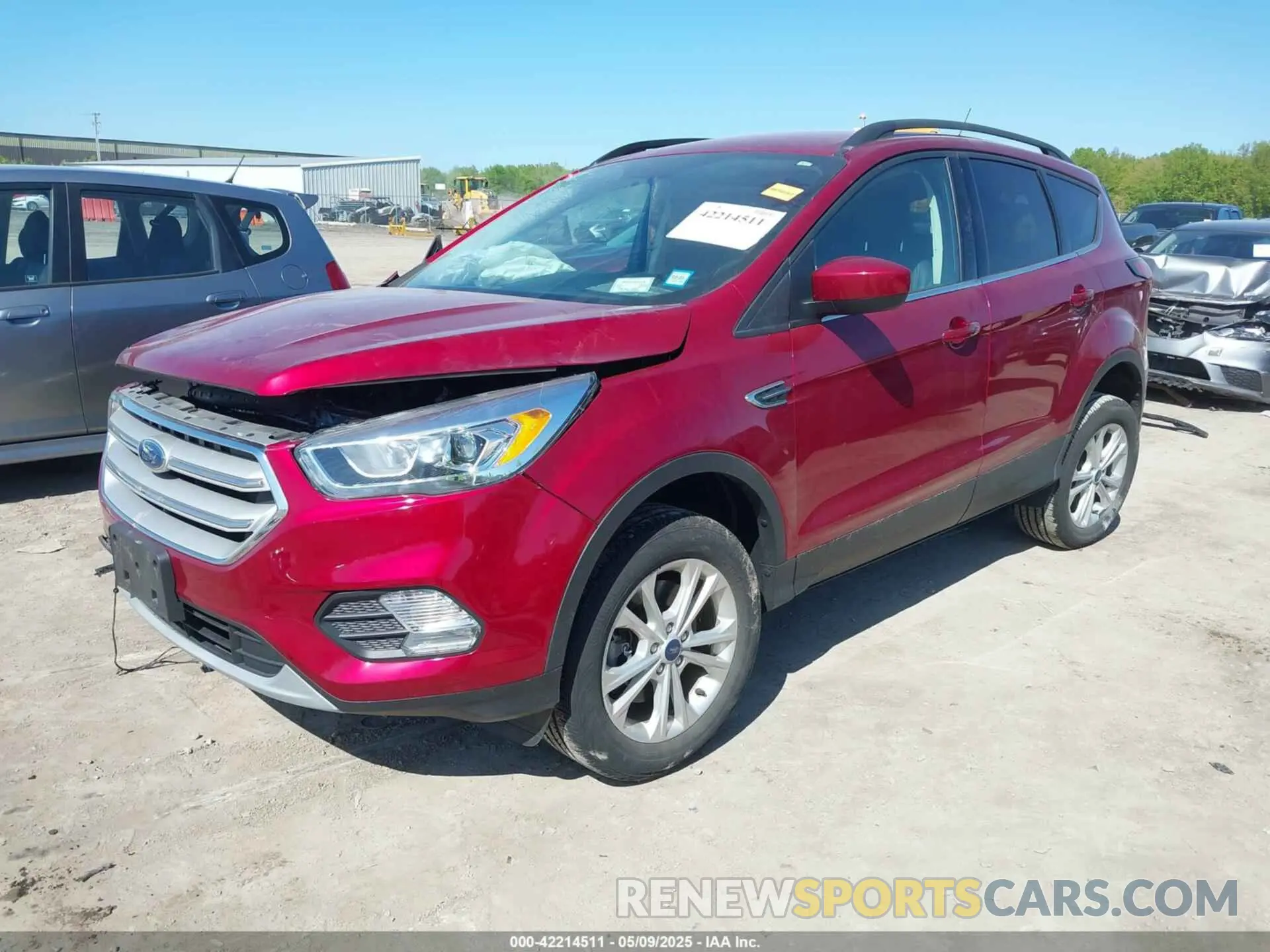 2 Photograph of a damaged car 1FMCU9HD6KUA93515 FORD ESCAPE 2019
