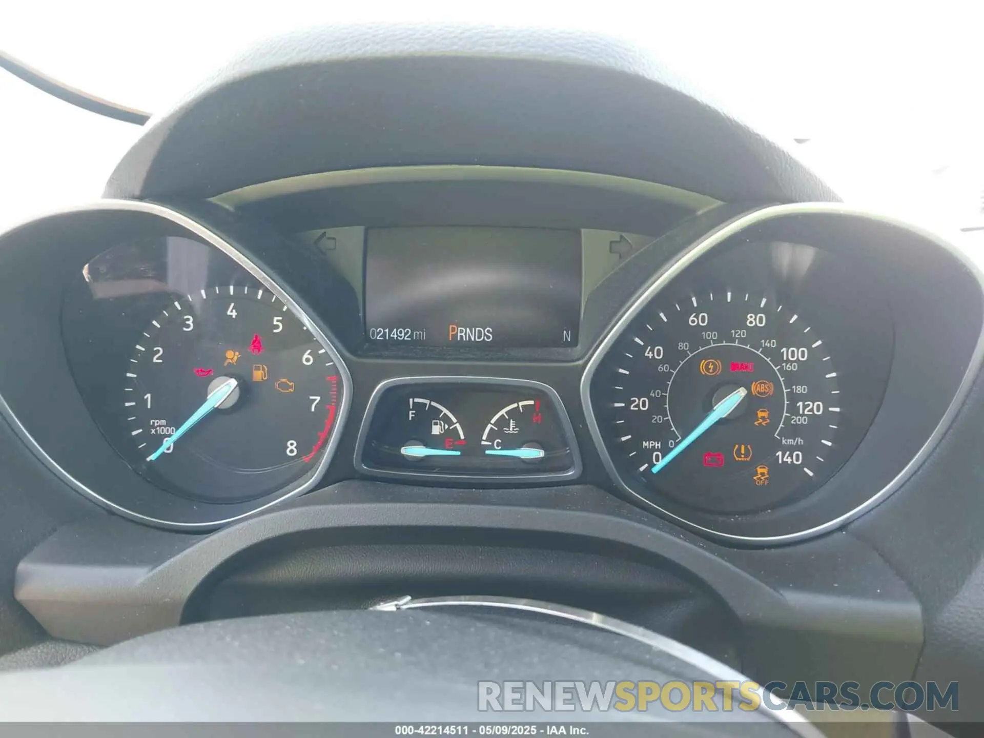 7 Photograph of a damaged car 1FMCU9HD6KUA93515 FORD ESCAPE 2019