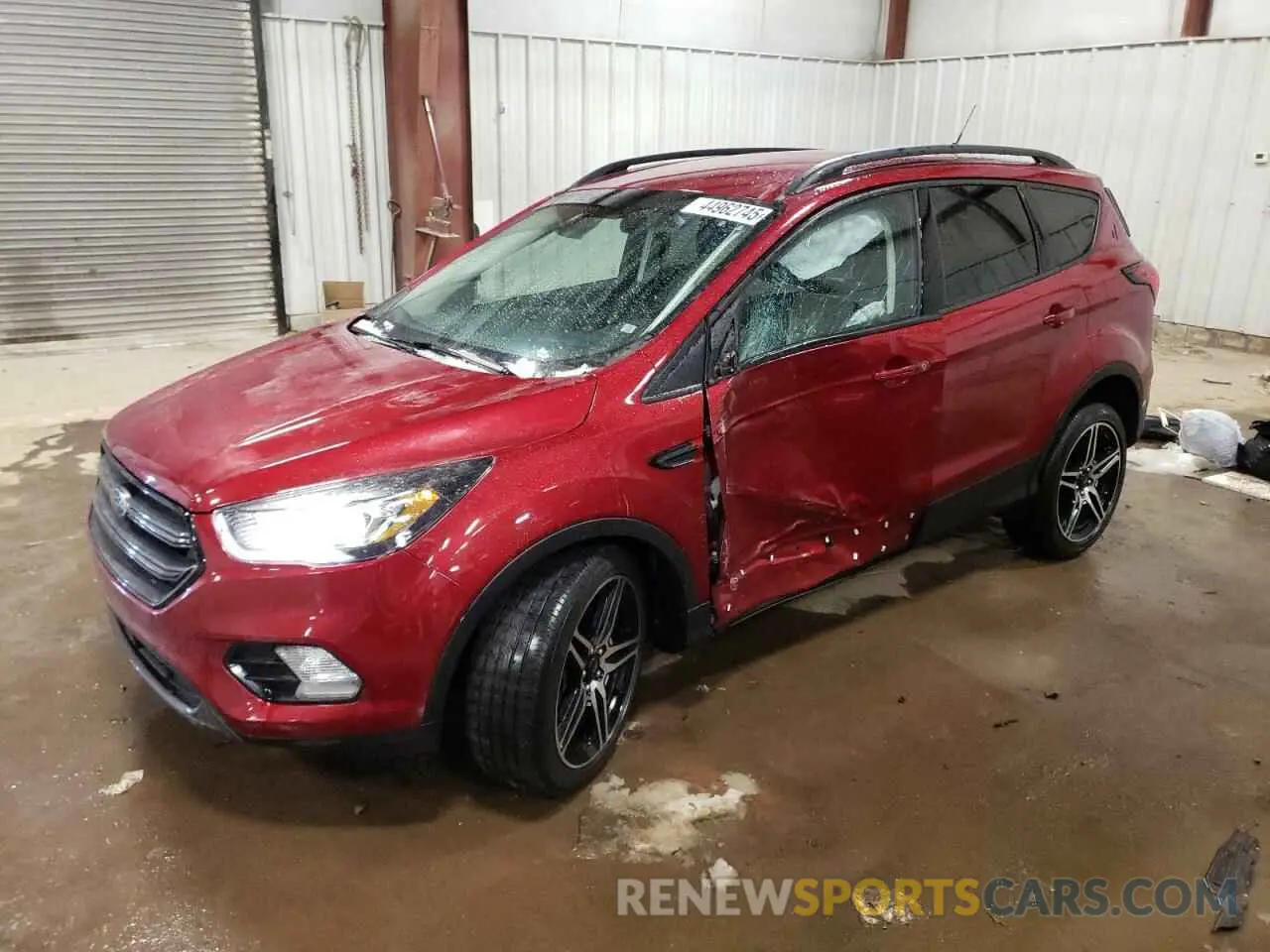 1 Photograph of a damaged car 1FMCU9HD6KUA96558 FORD ESCAPE 2019