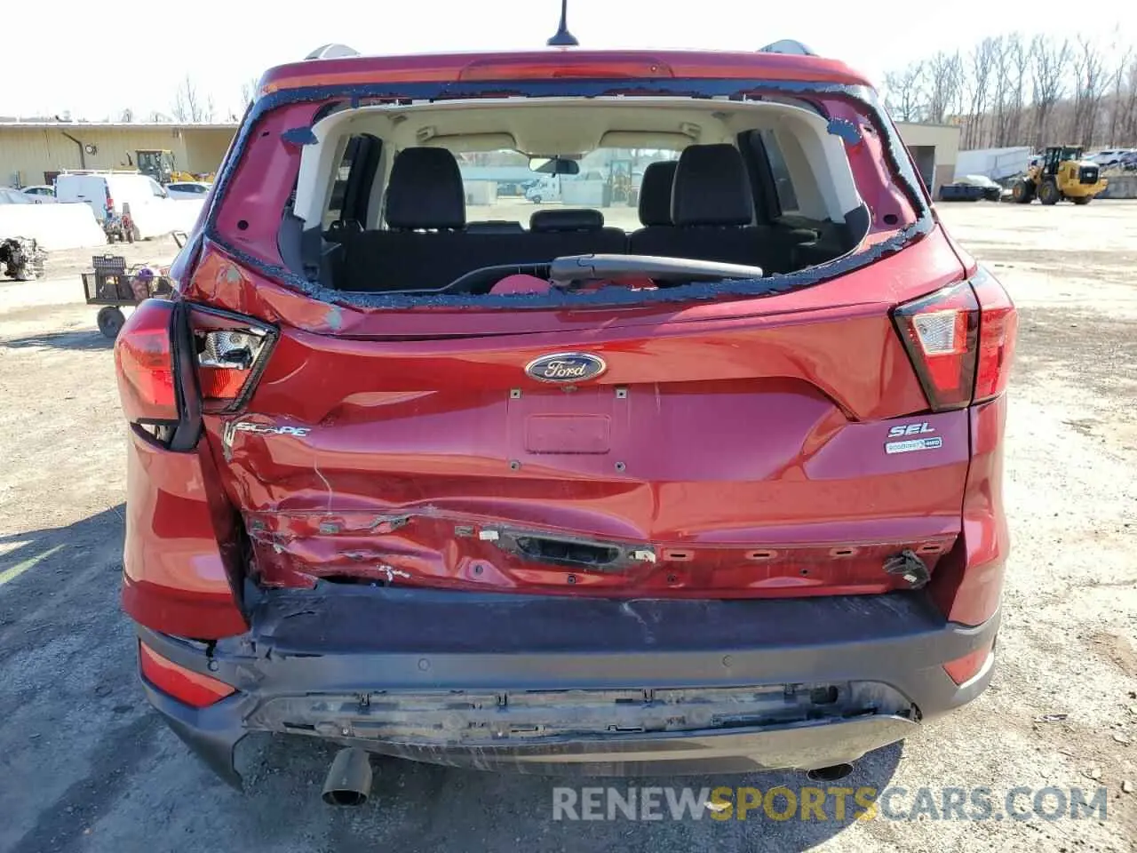 6 Photograph of a damaged car 1FMCU9HD6KUB73459 FORD ESCAPE 2019