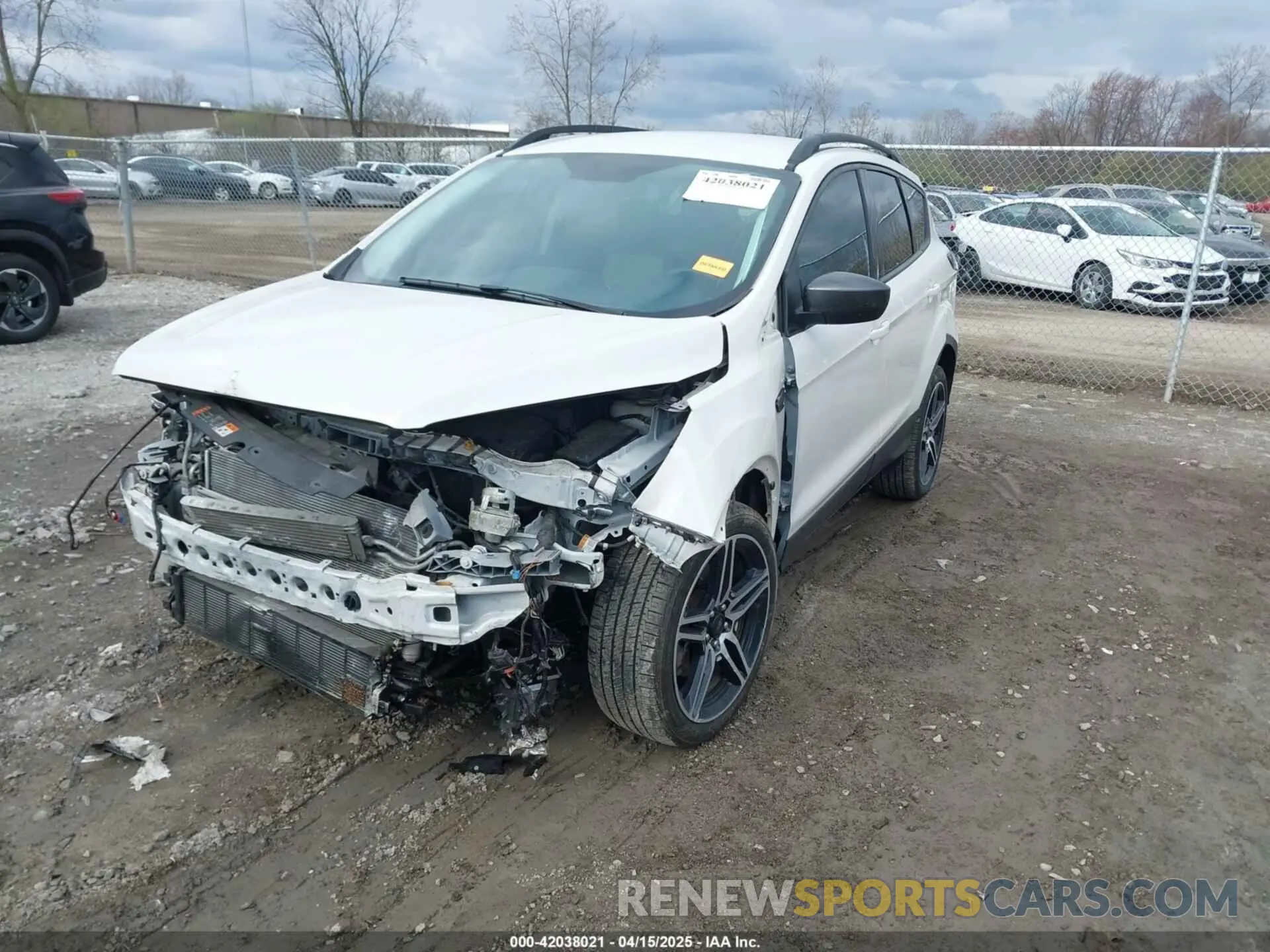 2 Photograph of a damaged car 1FMCU9HD6KUC48550 FORD ESCAPE 2019