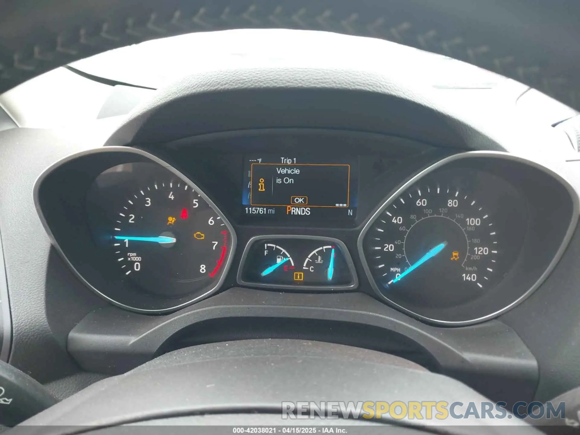 7 Photograph of a damaged car 1FMCU9HD6KUC48550 FORD ESCAPE 2019