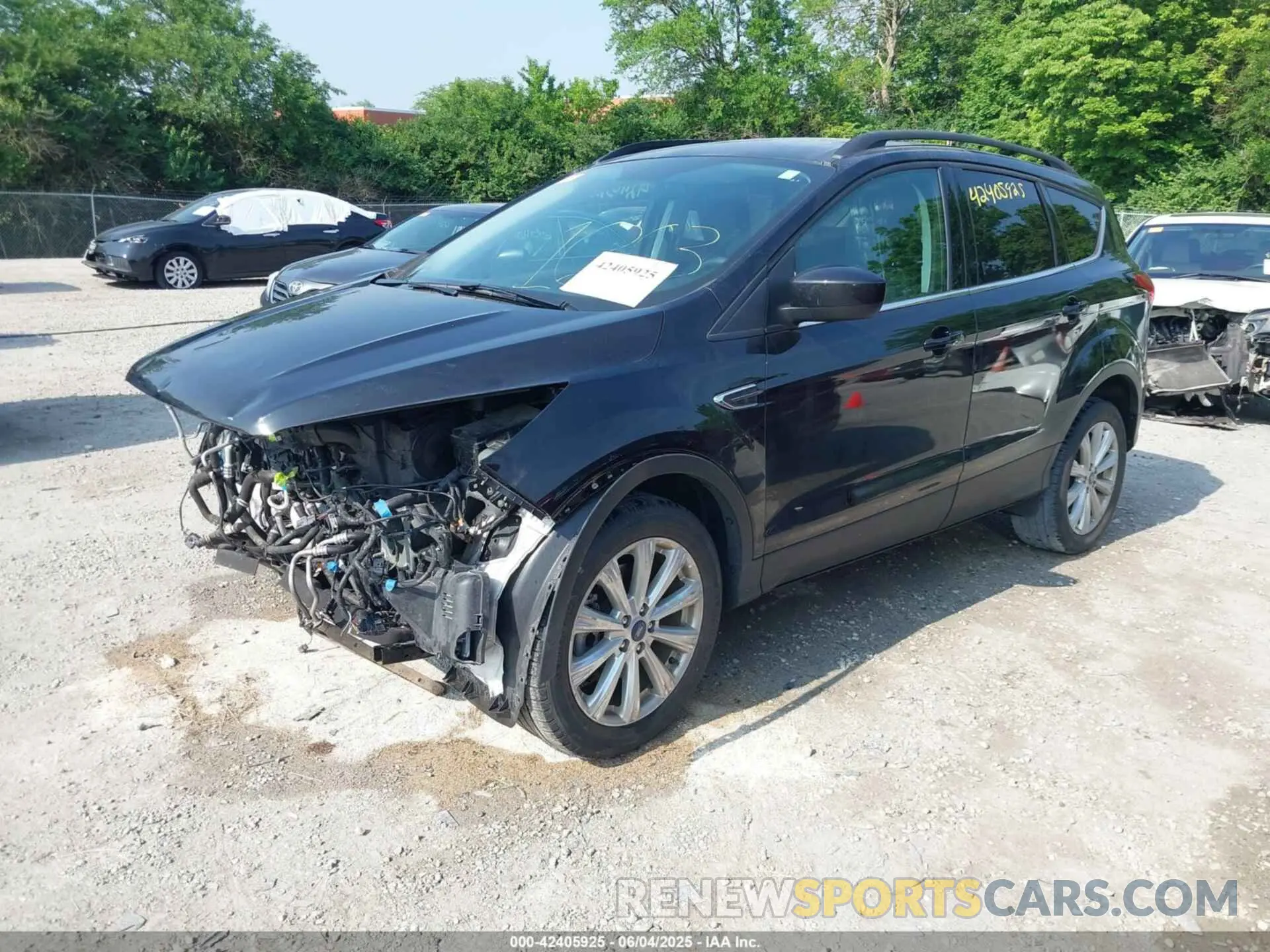 2 Photograph of a damaged car 1FMCU9HD7KUB53480 FORD ESCAPE 2019