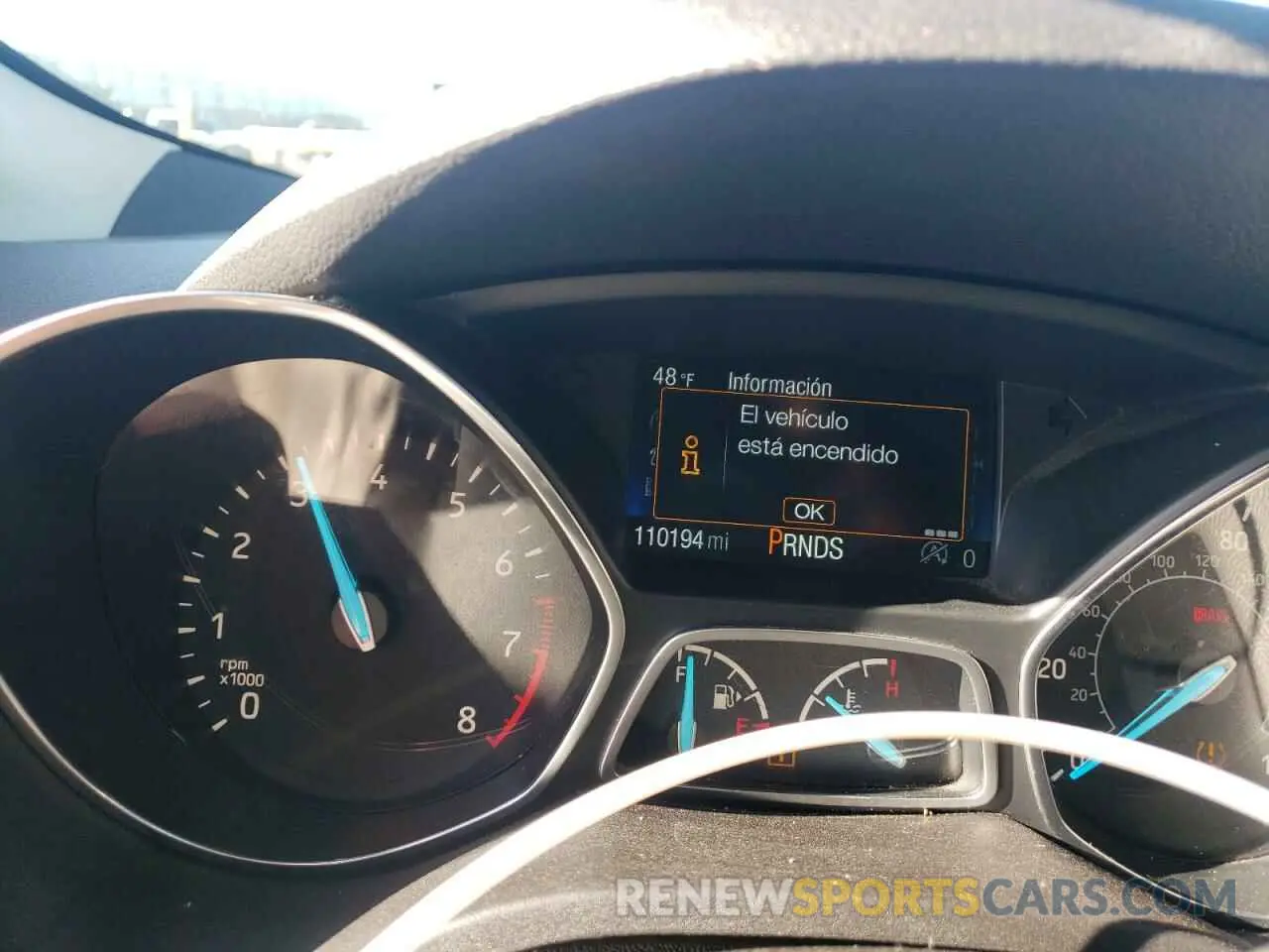 9 Photograph of a damaged car 1FMCU9HD7KUB60493 FORD ESCAPE 2019