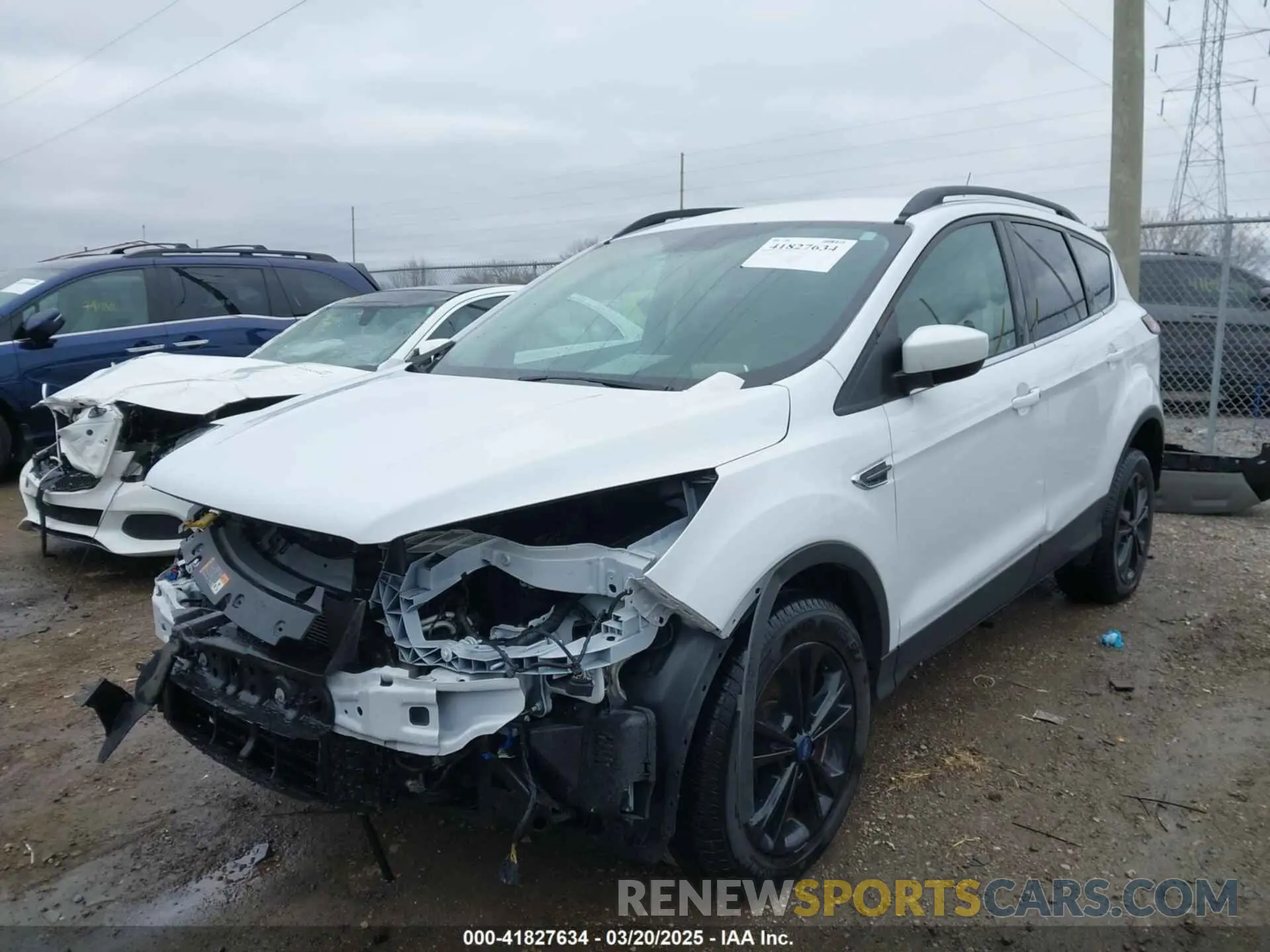 2 Photograph of a damaged car 1FMCU9HD7KUB82929 FORD ESCAPE 2019