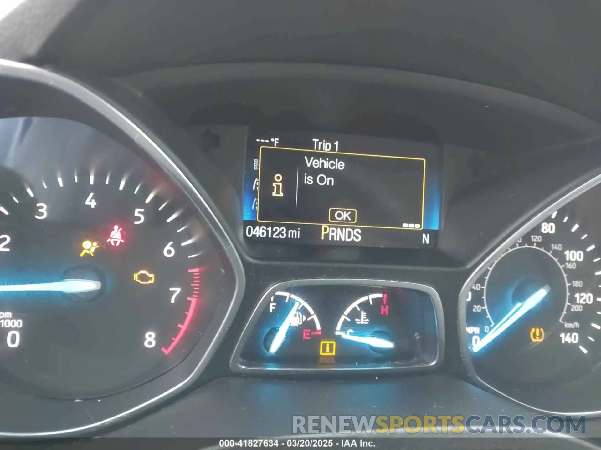 7 Photograph of a damaged car 1FMCU9HD7KUB82929 FORD ESCAPE 2019