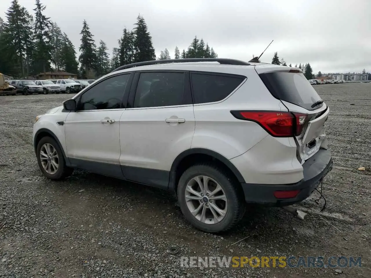 2 Photograph of a damaged car 1FMCU9HD7KUB83823 FORD ESCAPE 2019