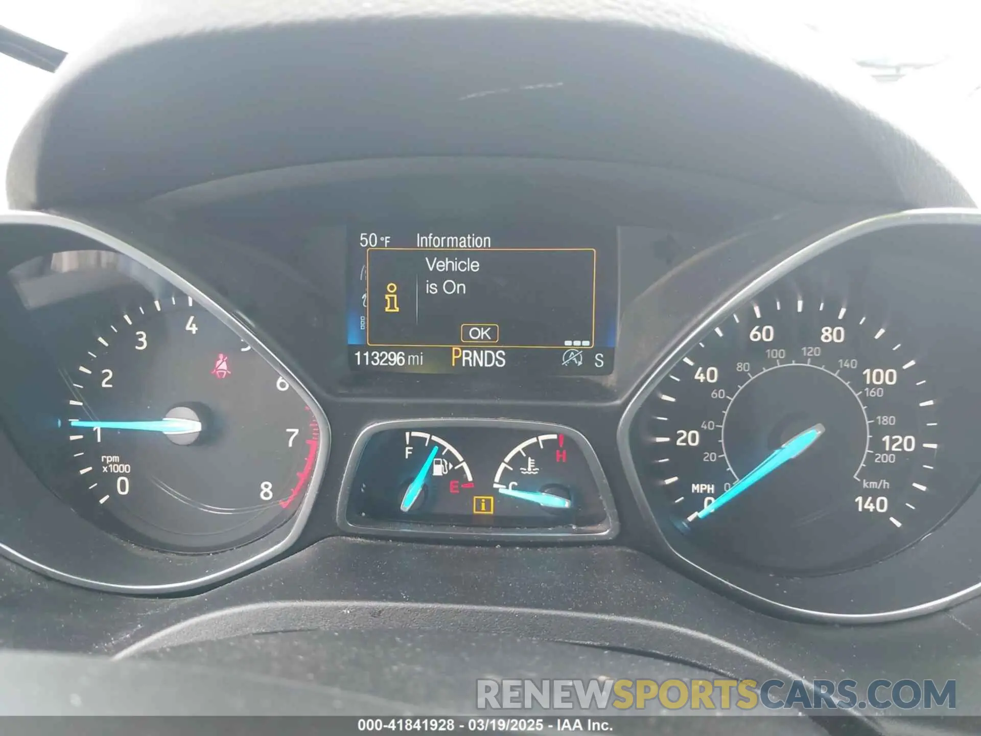 7 Photograph of a damaged car 1FMCU9HD7KUC30199 FORD ESCAPE 2019