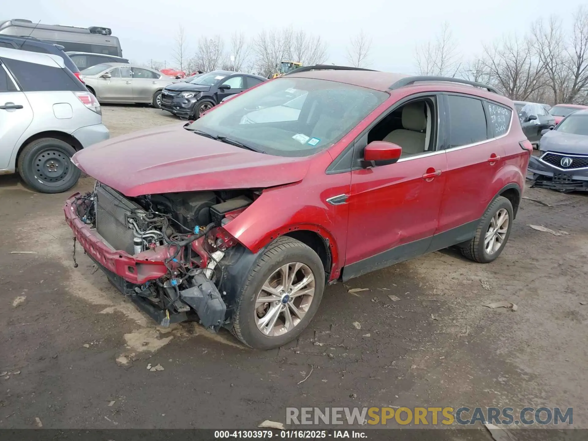 2 Photograph of a damaged car 1FMCU9HD8KUA09033 FORD ESCAPE 2019