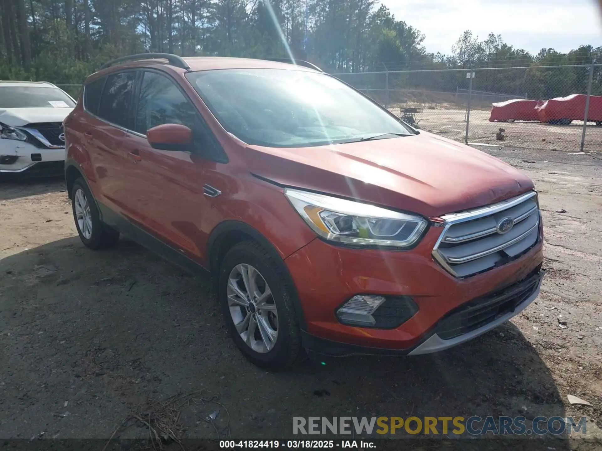 1 Photograph of a damaged car 1FMCU9HD8KUB11383 FORD ESCAPE 2019