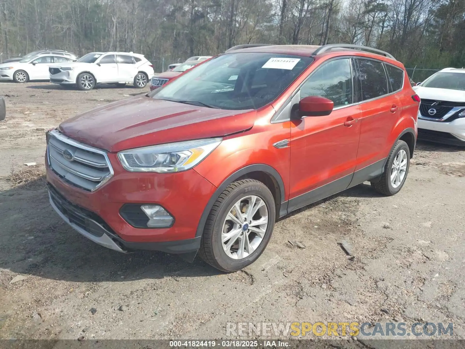 2 Photograph of a damaged car 1FMCU9HD8KUB11383 FORD ESCAPE 2019