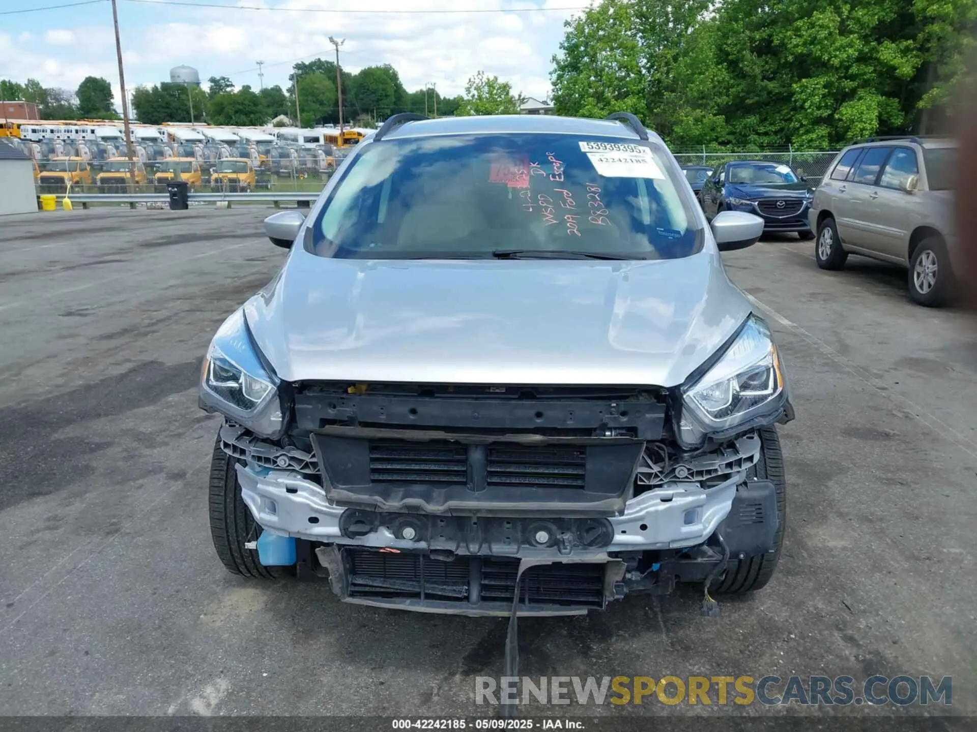 13 Photograph of a damaged car 1FMCU9HD8KUB83281 FORD ESCAPE 2019