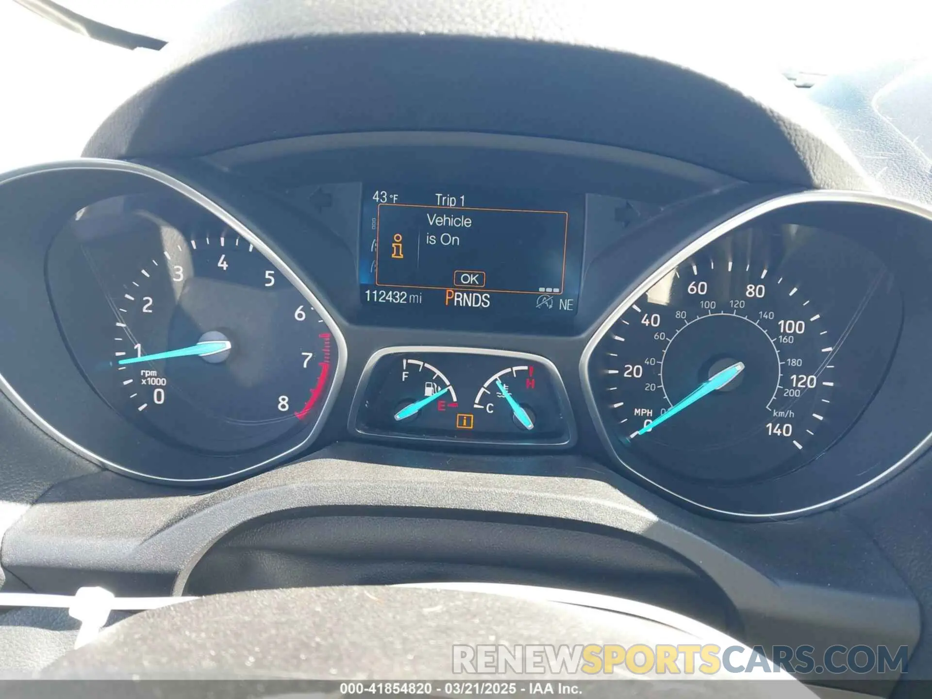 7 Photograph of a damaged car 1FMCU9HD8KUC07675 FORD ESCAPE 2019