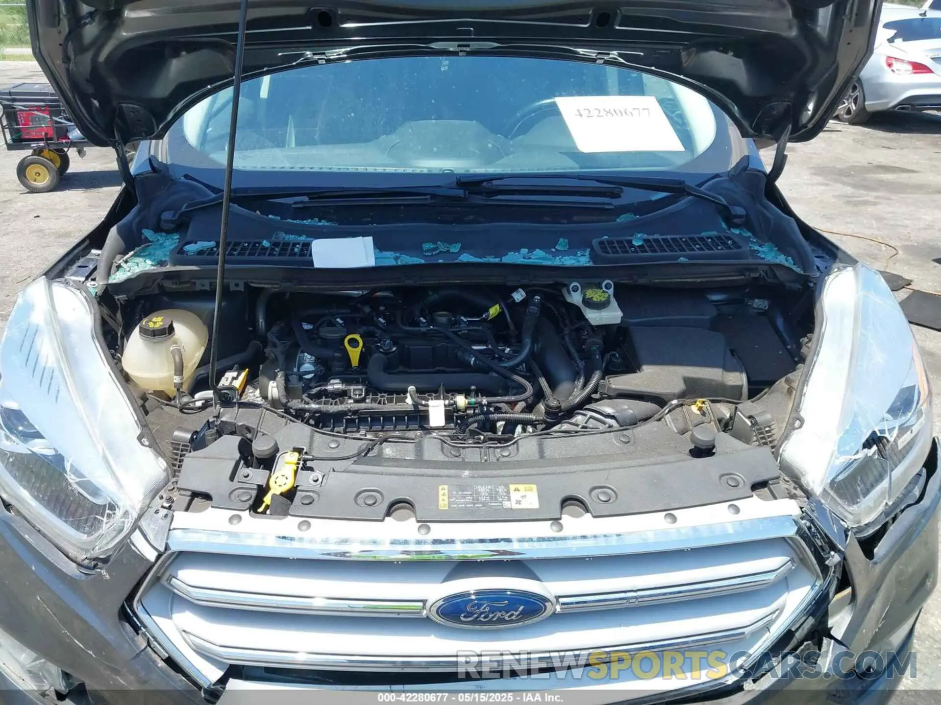 10 Photograph of a damaged car 1FMCU9HD8KUC31104 FORD ESCAPE 2019