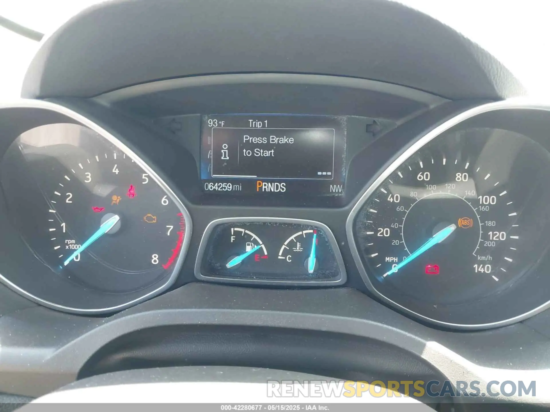 7 Photograph of a damaged car 1FMCU9HD8KUC31104 FORD ESCAPE 2019
