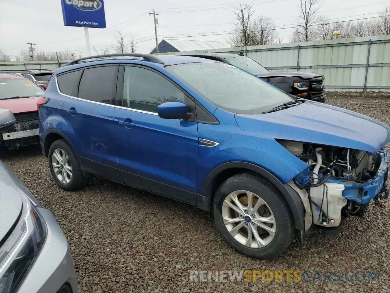 4 Photograph of a damaged car 1FMCU9HD9KUA31400 FORD ESCAPE 2019