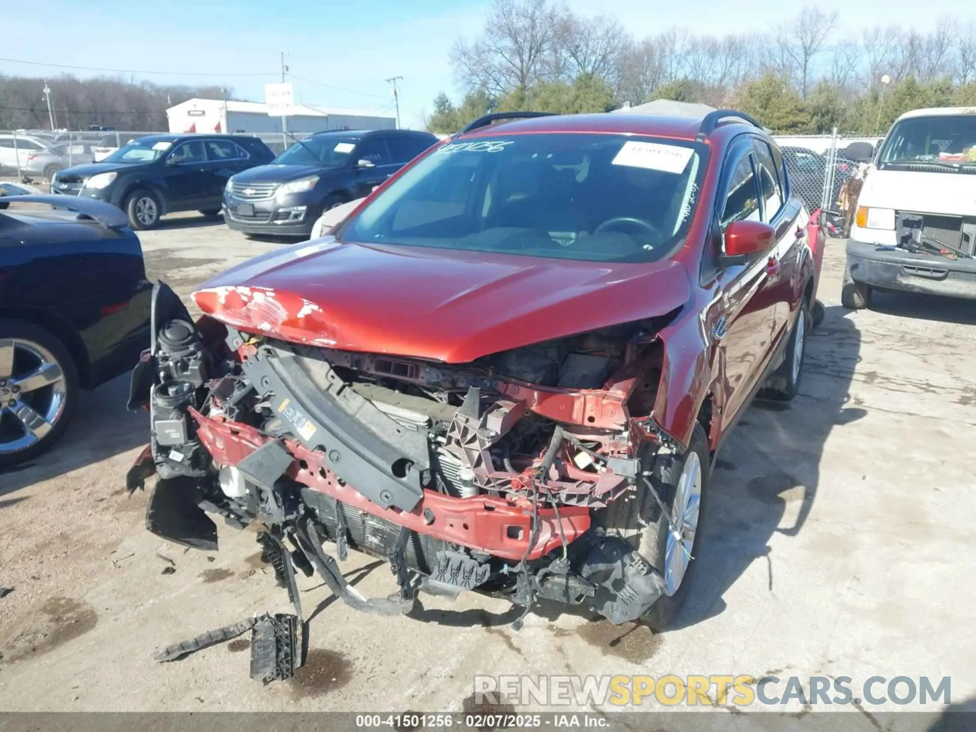 2 Photograph of a damaged car 1FMCU9HD9KUC01755 FORD ESCAPE 2019