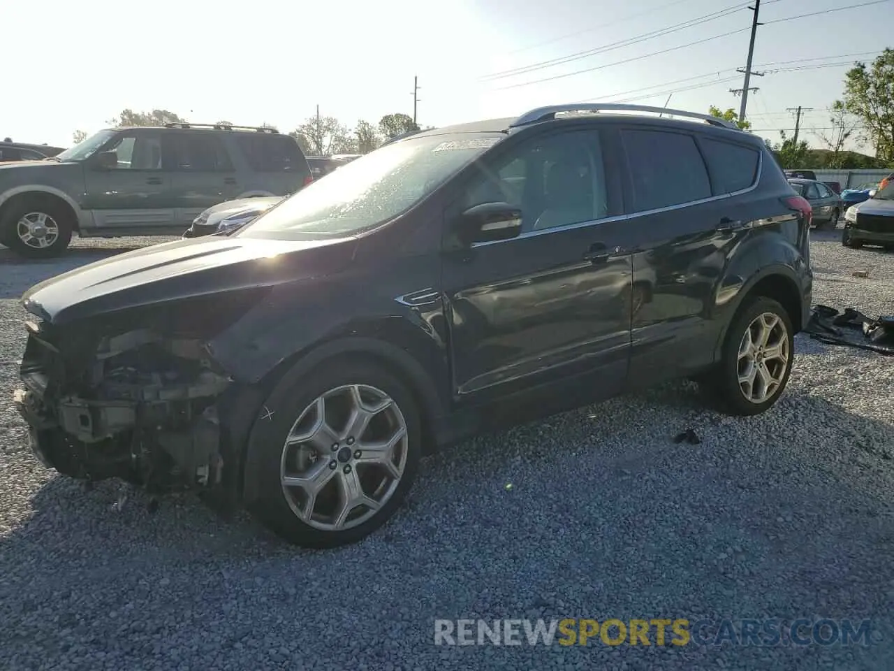 1 Photograph of a damaged car 1FMCU9J90KUA75324 FORD ESCAPE 2019