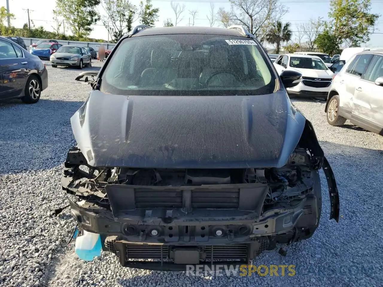 5 Photograph of a damaged car 1FMCU9J90KUA75324 FORD ESCAPE 2019