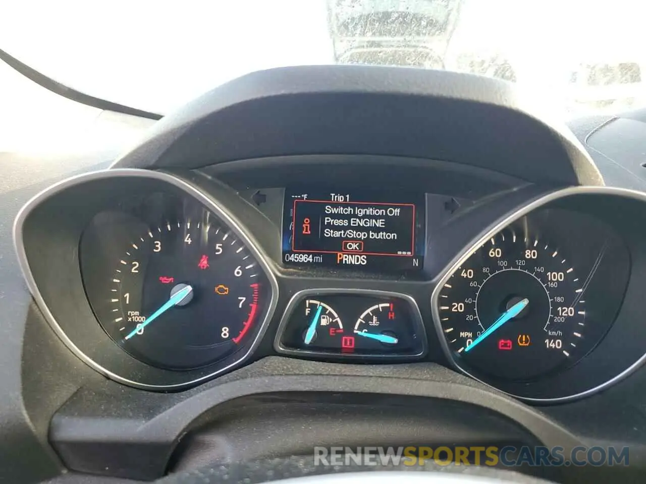 9 Photograph of a damaged car 1FMCU9J90KUA75324 FORD ESCAPE 2019