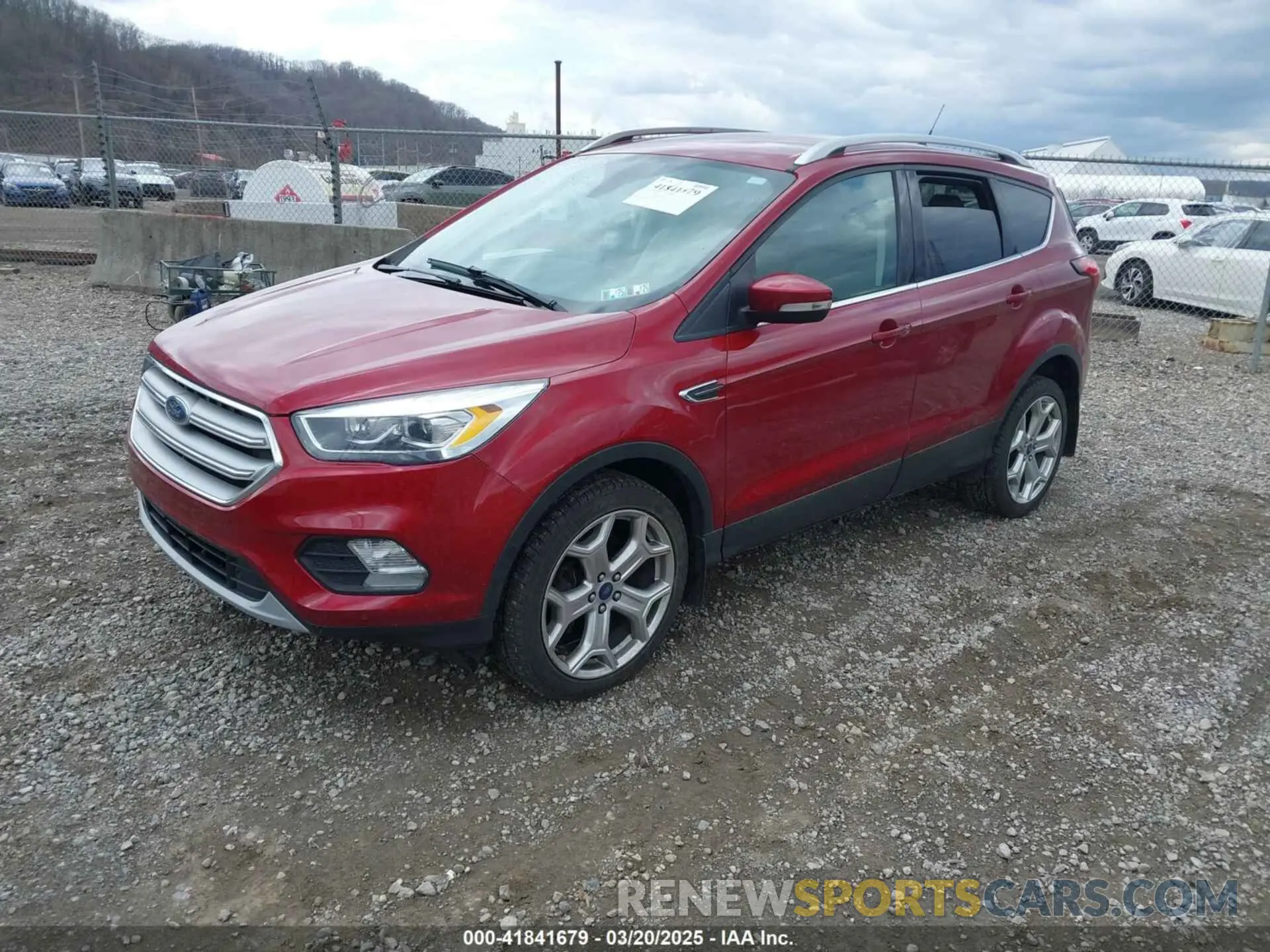 2 Photograph of a damaged car 1FMCU9J90KUC33371 FORD ESCAPE 2019