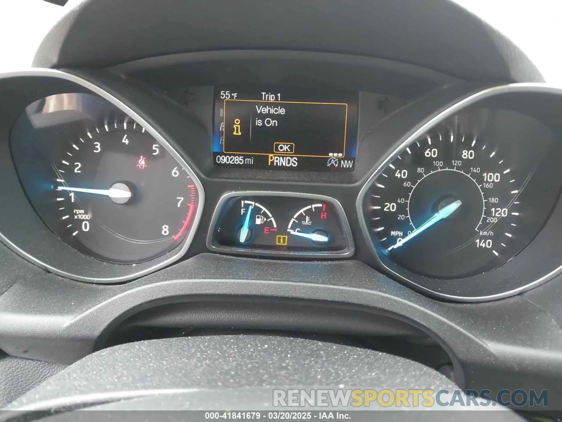 7 Photograph of a damaged car 1FMCU9J90KUC33371 FORD ESCAPE 2019