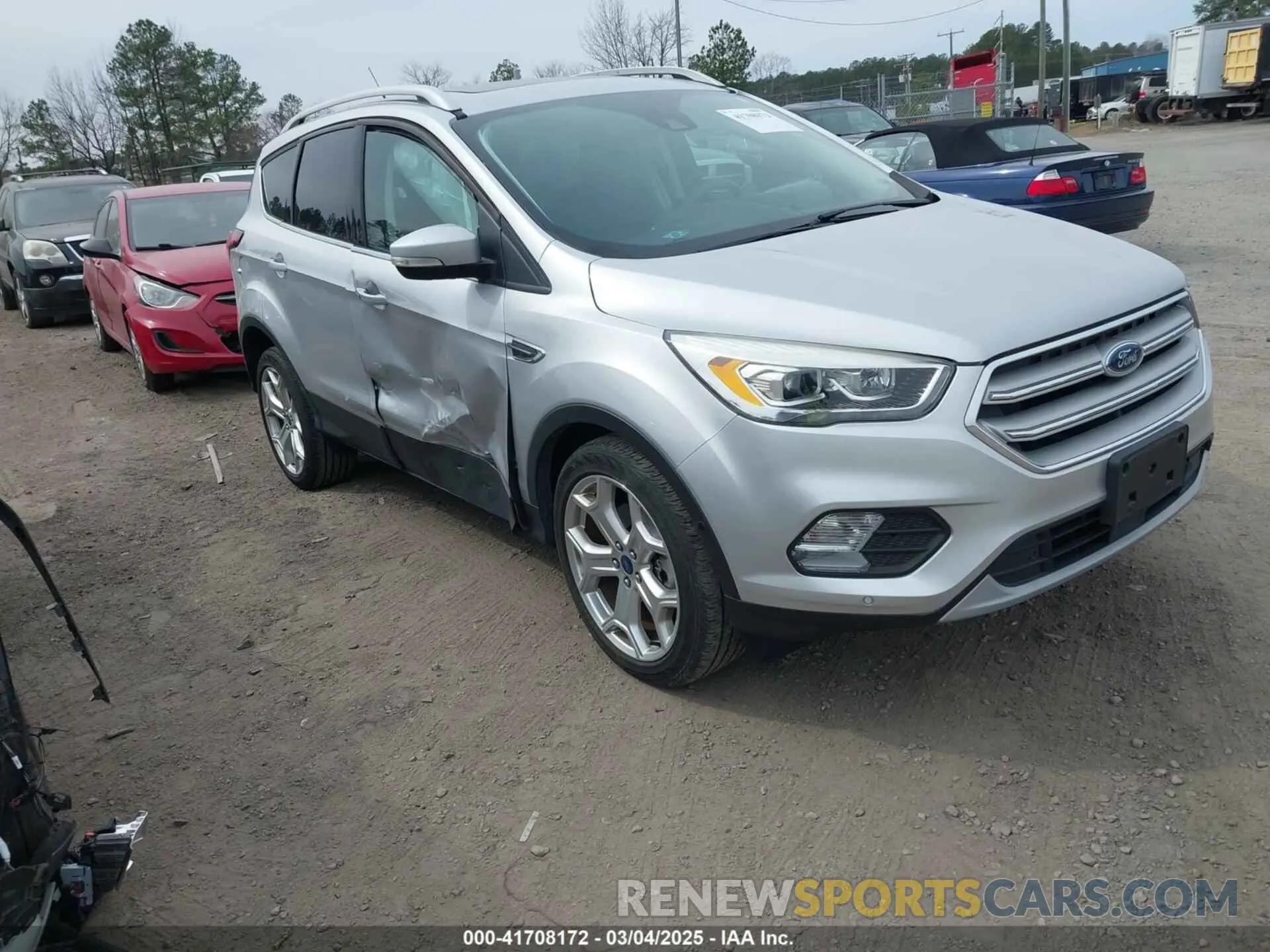 1 Photograph of a damaged car 1FMCU9J91KUA91323 FORD ESCAPE 2019