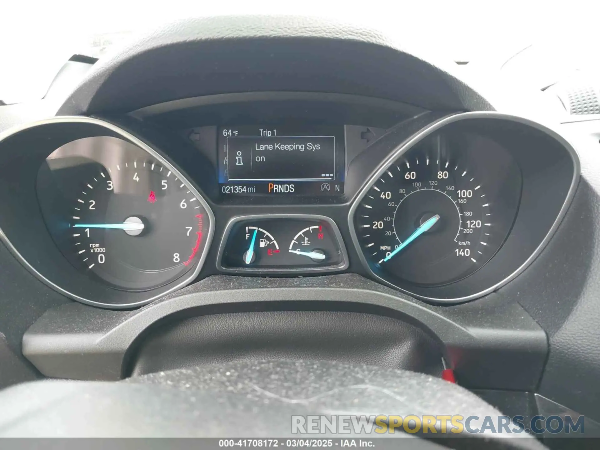 7 Photograph of a damaged car 1FMCU9J91KUA91323 FORD ESCAPE 2019