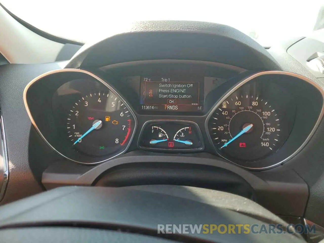 9 Photograph of a damaged car 1FMCU9J91KUB57787 FORD ESCAPE 2019