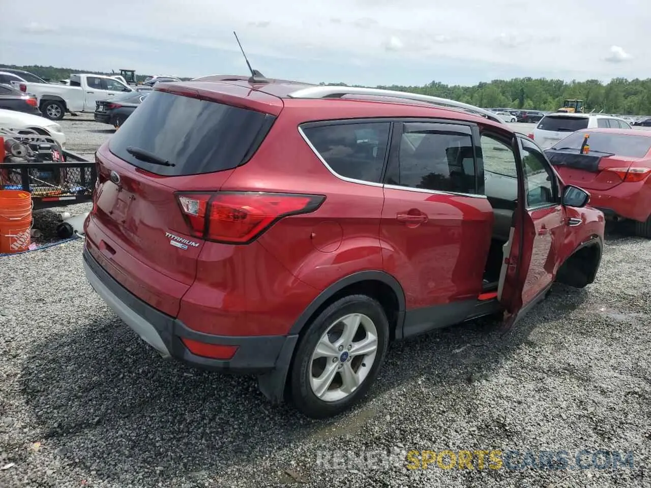 3 Photograph of a damaged car 1FMCU9J92KUA43846 FORD ESCAPE 2019