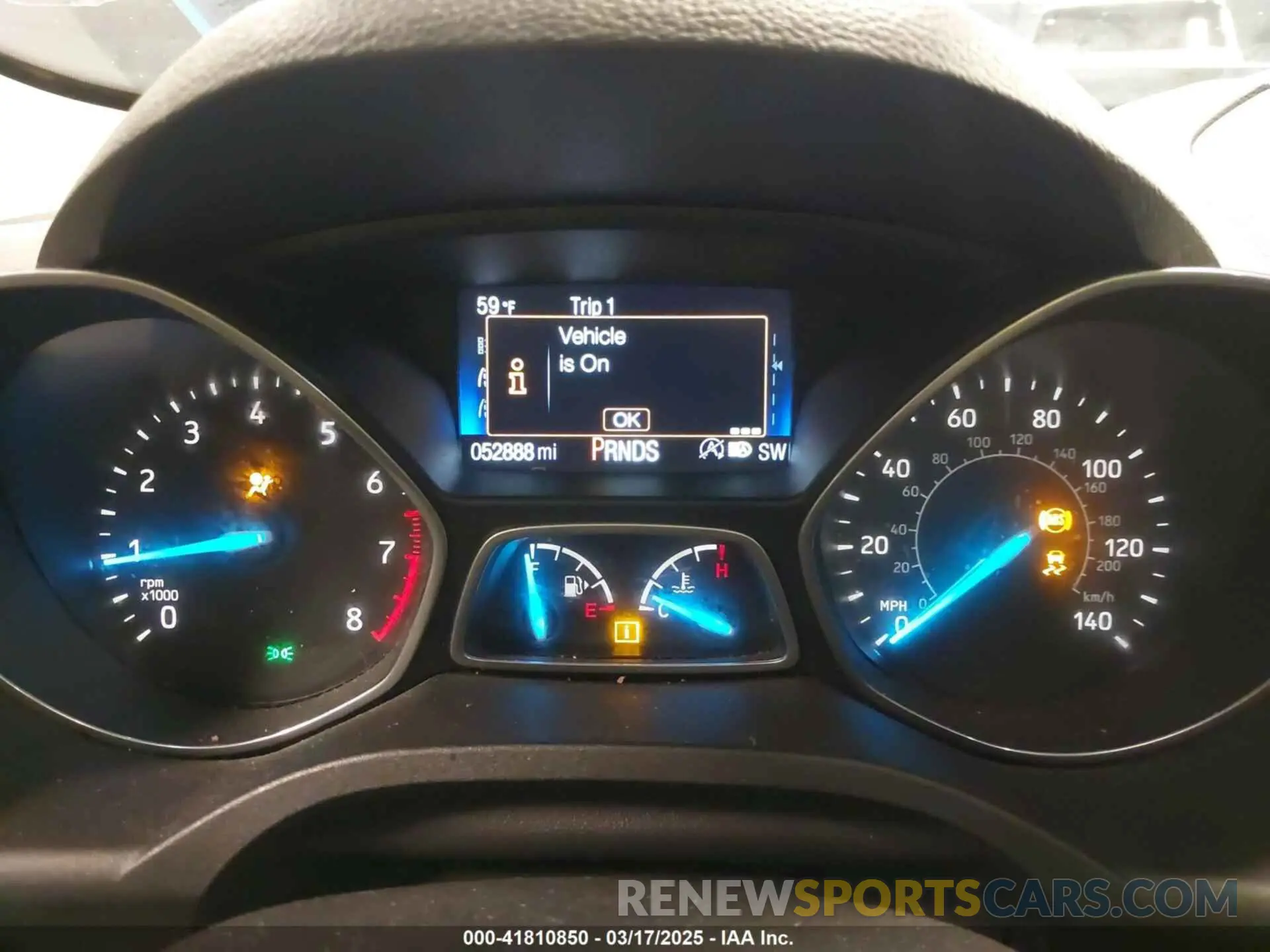 7 Photograph of a damaged car 1FMCU9J94KUA28247 FORD ESCAPE 2019